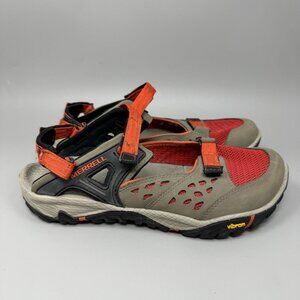 Merrell All Out Blaze Sieve Hiking Water Sandals Women’s 9 Orange Trail Camp